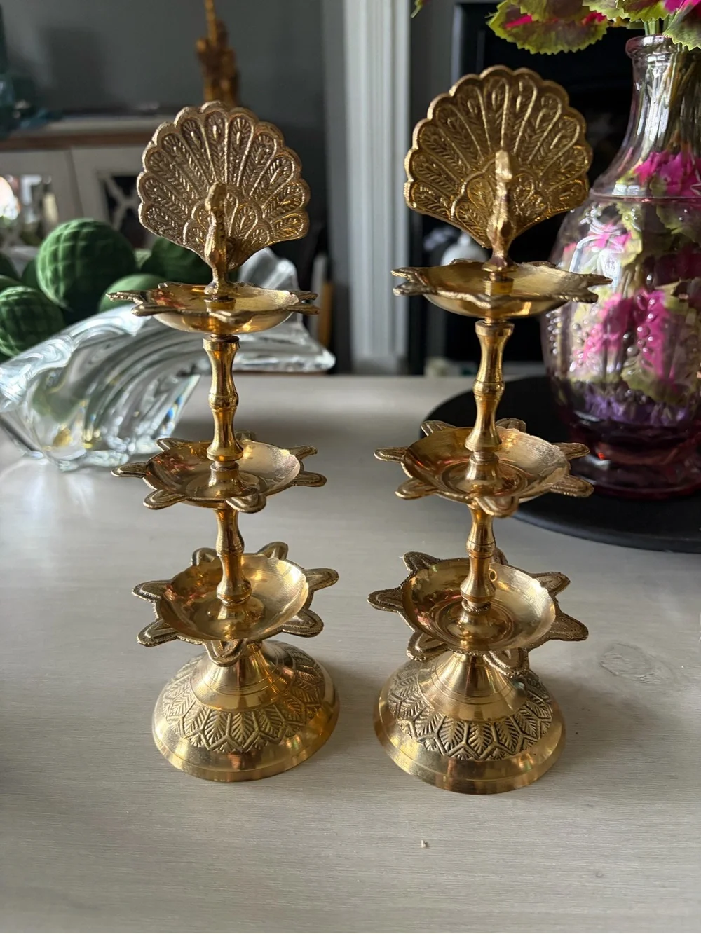 Satvik pair brass
